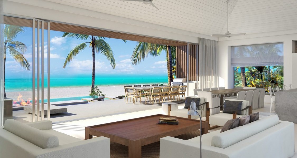 4 Bedroom Beachfront Villa For Sale Long Bay Beach Providenciales