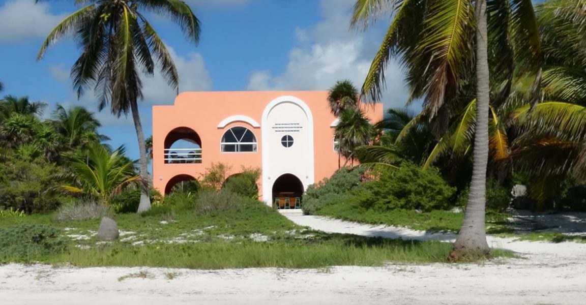 Bedroom Beachfront Home For Sale San Pedro Ambergris Caye Belize