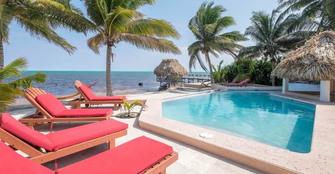 Bedroom Luxury Beachfront Home For Sale San Pedro Ambergris Caye