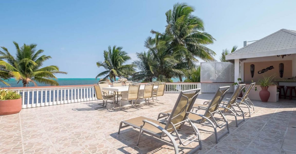 Bedroom Luxury Beachfront Home For Sale San Pedro Ambergris Caye