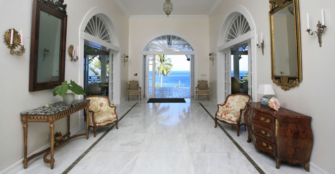 11 Bedroom Ultra-Luxury Beachfront Home For Sales, Beau Estate Near ...