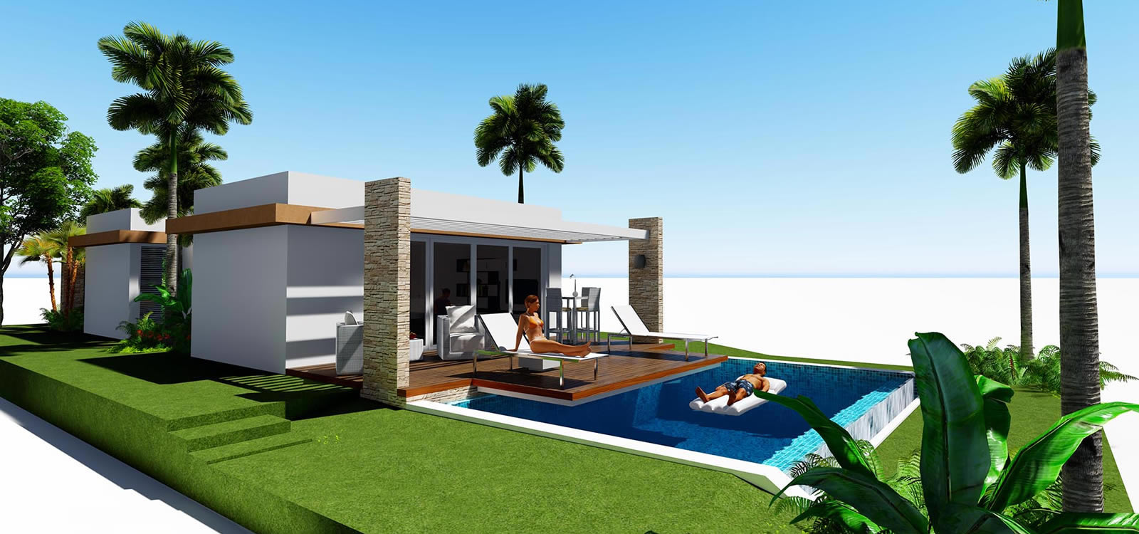 1 Bedroom Villas For Sale In Beach Resort Bayahibe Dominican Republic