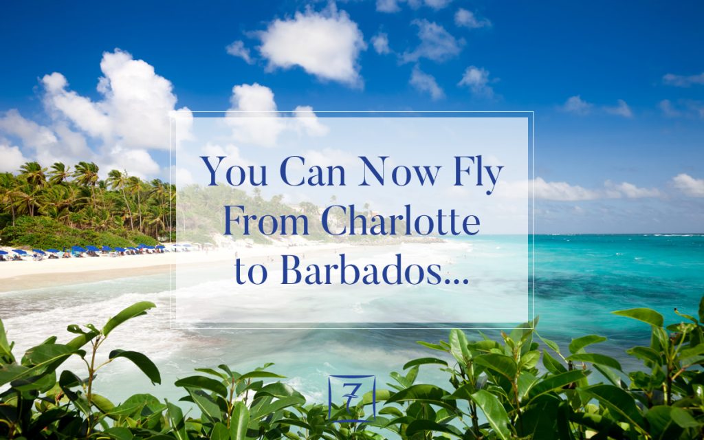 American Airlines' Flights from Charlotte to Barbados 7th Heaven