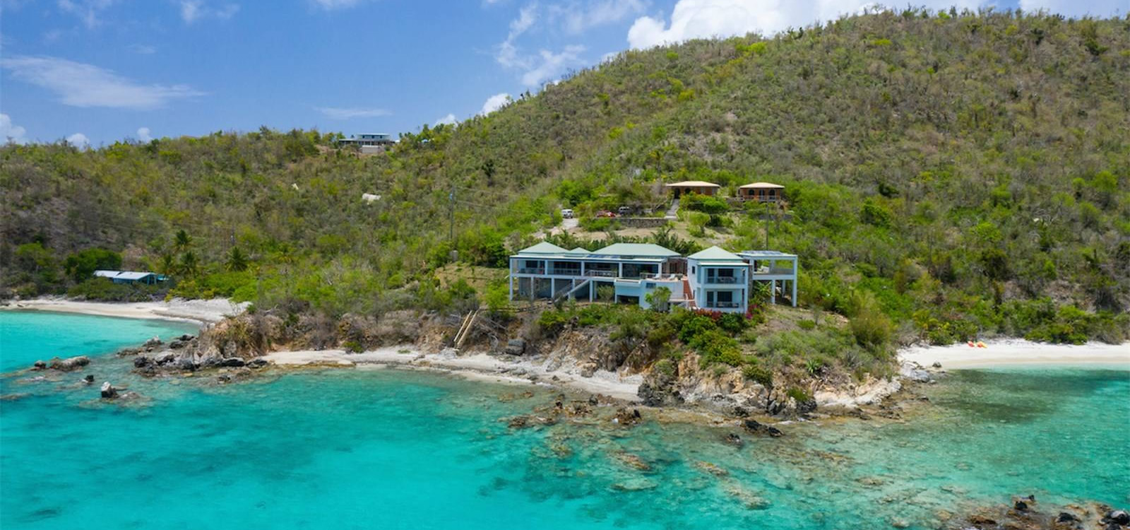 3 Bedroom Beachfront Home for Sale, East End, St John, US Virgin