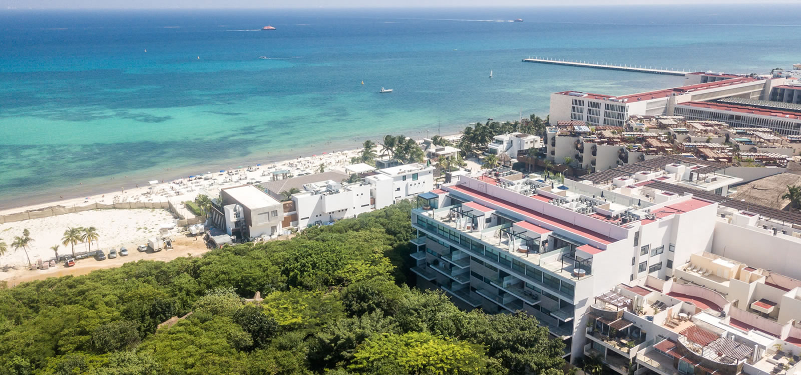 3 Bedroom Beachfront Condos For Sale Cruz Con Mar Playa Del Carmen Mexico 7th Heaven Properties